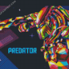 Predator Pop Art diamond painting