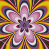 Psychedelic Flower diamond painting