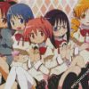 Puella Magi Madoka Magica characters diamond painting