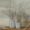 Pussy Willow Still Life diamond painting