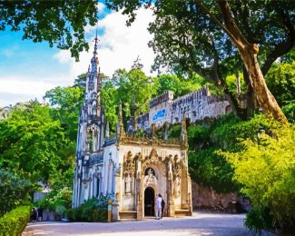 Quinta Da Regaleira Sintra diamond painting