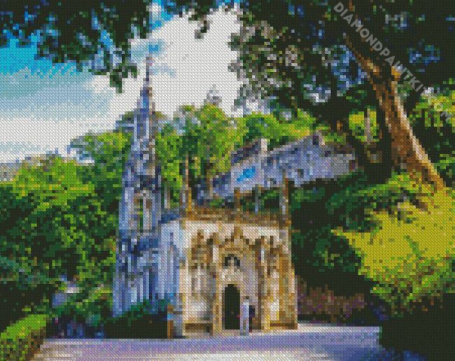 Quinta Da Regaleira Sintra diamond painting