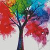 Rainbow Tree diamond painting