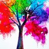 Rainbow Tree diamond painting