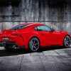 Red Toyota Supra Car diamond painting