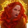 Redhead Elf Woman diamond painting