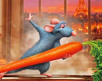 Remy Ratatouille diamond painting