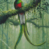 Resplendent Quetzal diamond painting