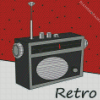 Retro Radio diamond painting