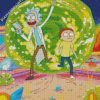 Rick And Morty Adventure diamond painting