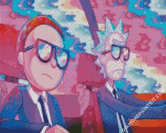 Rick and Morty Animation diamond painting