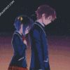 Rikka and yuta characters diamond painting