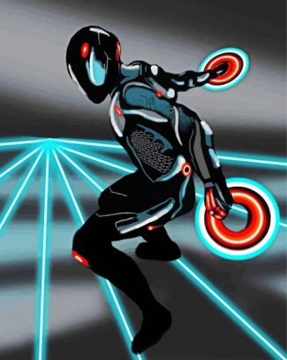 Rinzler Tron diamond painting