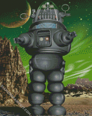 Robby Robot diamond painting