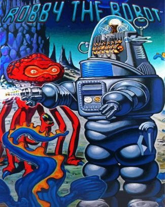 Robby The Robot diamond painting