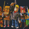 Roblox Characters diamond painting