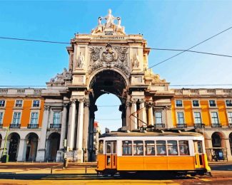 Rua Augusta Lisbon diamond painting