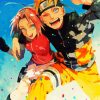 Sakura Haruno And Naruto Uzumaki diamond painting