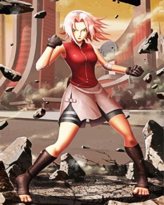 Sakura Haruno Naruto Anime diamond painting