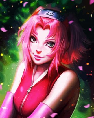 Sakura Haruno Naruto diamond painting