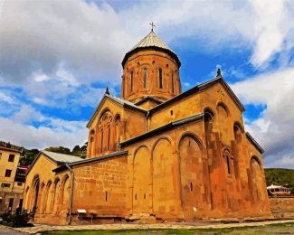 Samtavro Convent Tbilisi diamond painting