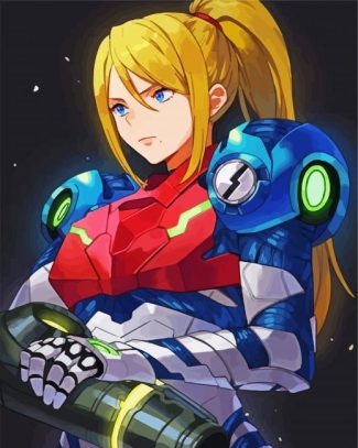 Samus diamond painting