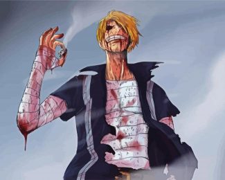 Sanji Black Leg One Piece diamond painting