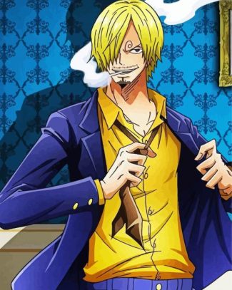 Sanji Black Leg diamond painting