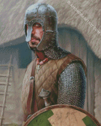 Saxon Warrior diamond painting