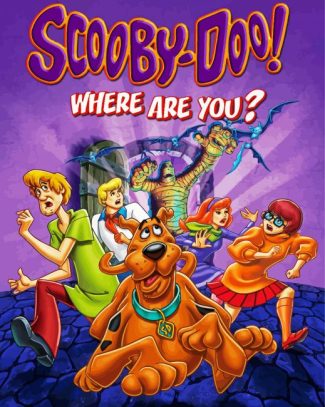 Scooby Doo Movie Poster diamond painting