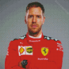 Sebastian Vettel diamond painting