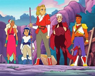 Shera And The Princesses Of Power Animation diamond painting