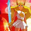 Shera Superhero diamond painting