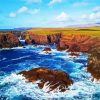 Shetland Islands Seascape diamond painting