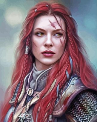 Shieldmaiden Art diamond painting