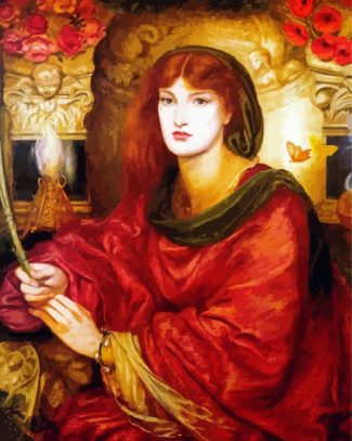 Sibllya Palmifera Rossetti diamond painting