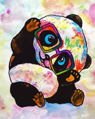 Silly Panda diamond painting