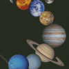 Space Planets diamond painting