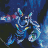 Space Voltron Robot diamond painting