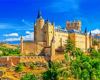 Spain Alcazar De Segovia diamond painting