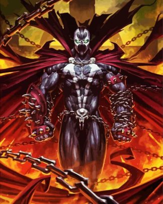 Spawn Comic Books Character diamond painting