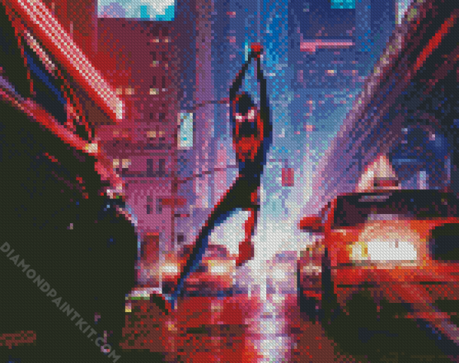 Spider Verse diamond painting