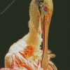 Spoonbill diamond painting