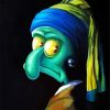 Squidward With The Pearl Earring diamond painting