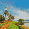 Sri Lanka Galle Fort Lighthouse diamond painting