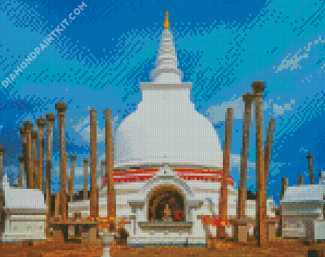 Sri Lanka Thuparama Seya diamond painting