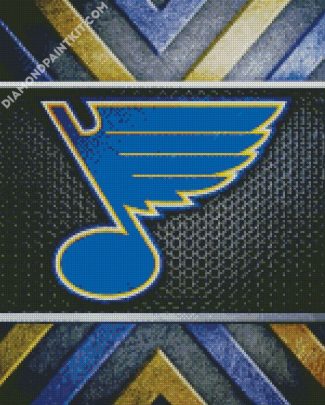 St Louis Blues Hockey Club diamond painting