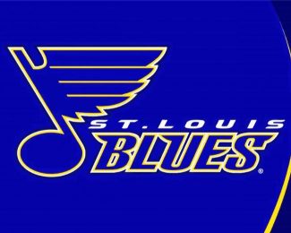 St Louis Blues Logo diamond painting