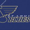 St Louis Blues Logo diamond painting