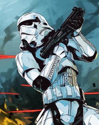 Star Wars Stormtrooper diamond painting